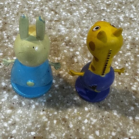 Vintage 2003 Peppa Pig Lot of 9 Mini Figures Hasbro - Picture 10 of 14